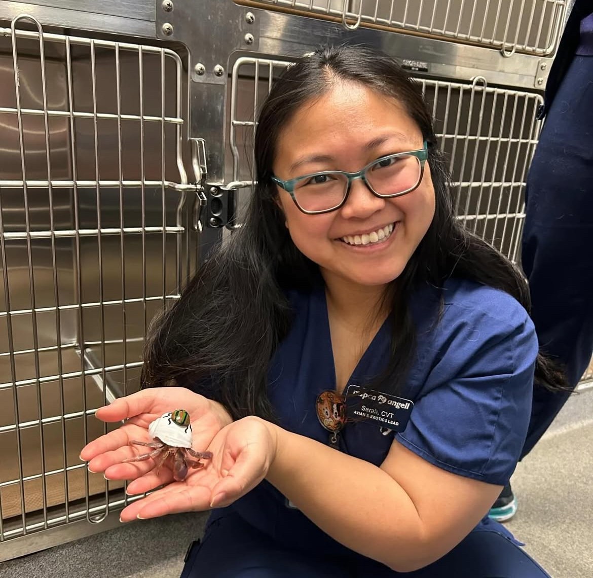 Sarah, CVT, VTS, Lead Avian and Exotic Technician