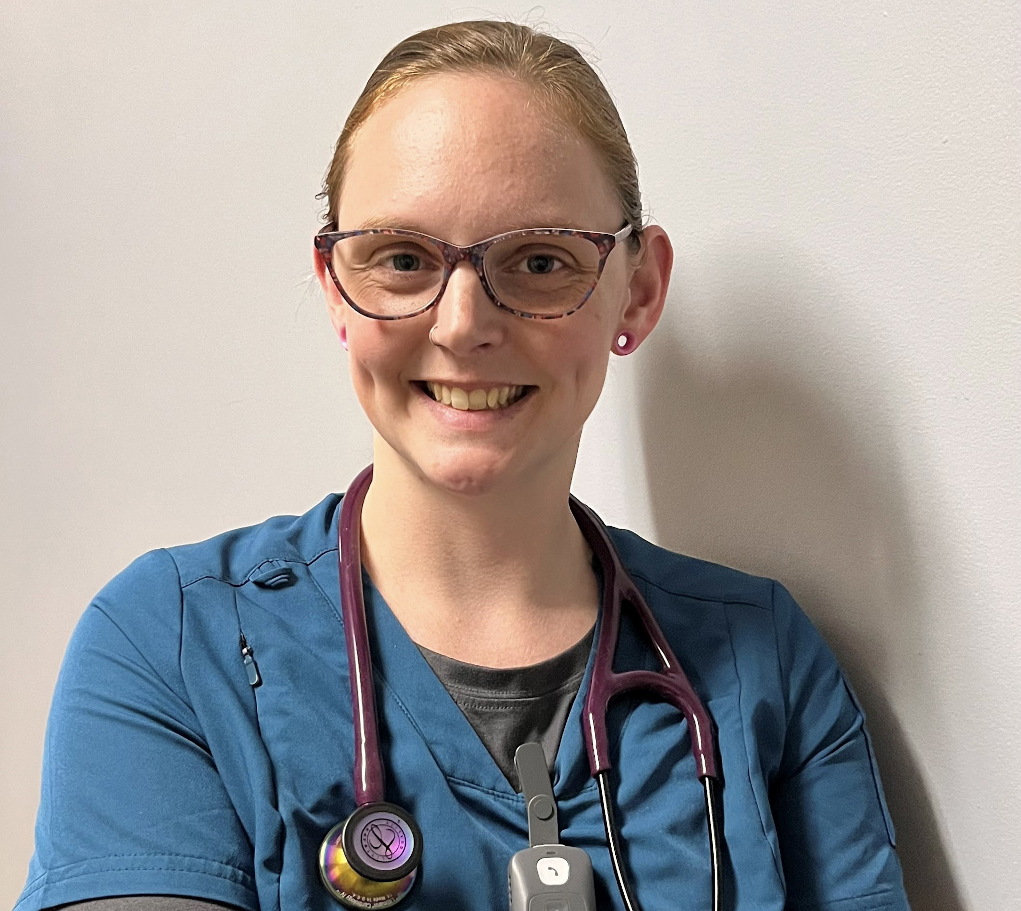 Hannah Moulson, CVT, Internal Medicine Technician to Dr. Brum
