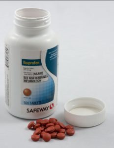 ibuprofen bottle